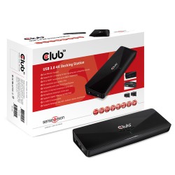 CLUB3D DOCKING STATION USB 3.1 GEN1 UHD 4K
