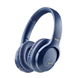 NGS CUFFIE BLUETOOTH 5.1 ARTICA GREED col.BLUE con RICARICA USB/USB-C+ Jack 3,5
