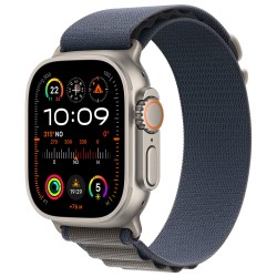 APPLE WATCH ULTRA 2 GPS + CELLULAR, 49MM TITANIUM CASE WITH BLUE ALPINE LOOP - SMALL